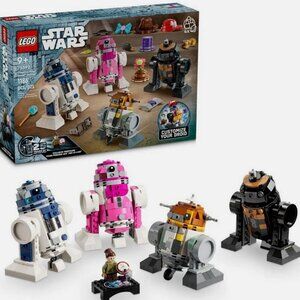 New Lego Star Wars Creative Play Droid Set 75392 w Princess Leia 25th Anniv Fig